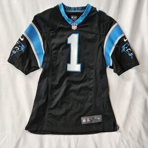 NIKE NFL ON FIELD small Carolina Panthers Cam Newton #1 Jersey